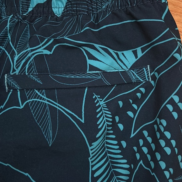 Men's 7" Tropical Print Swim Shorts Boxer Brief Liner Goodfellow & Co SZ MED - Picture 7 of 7